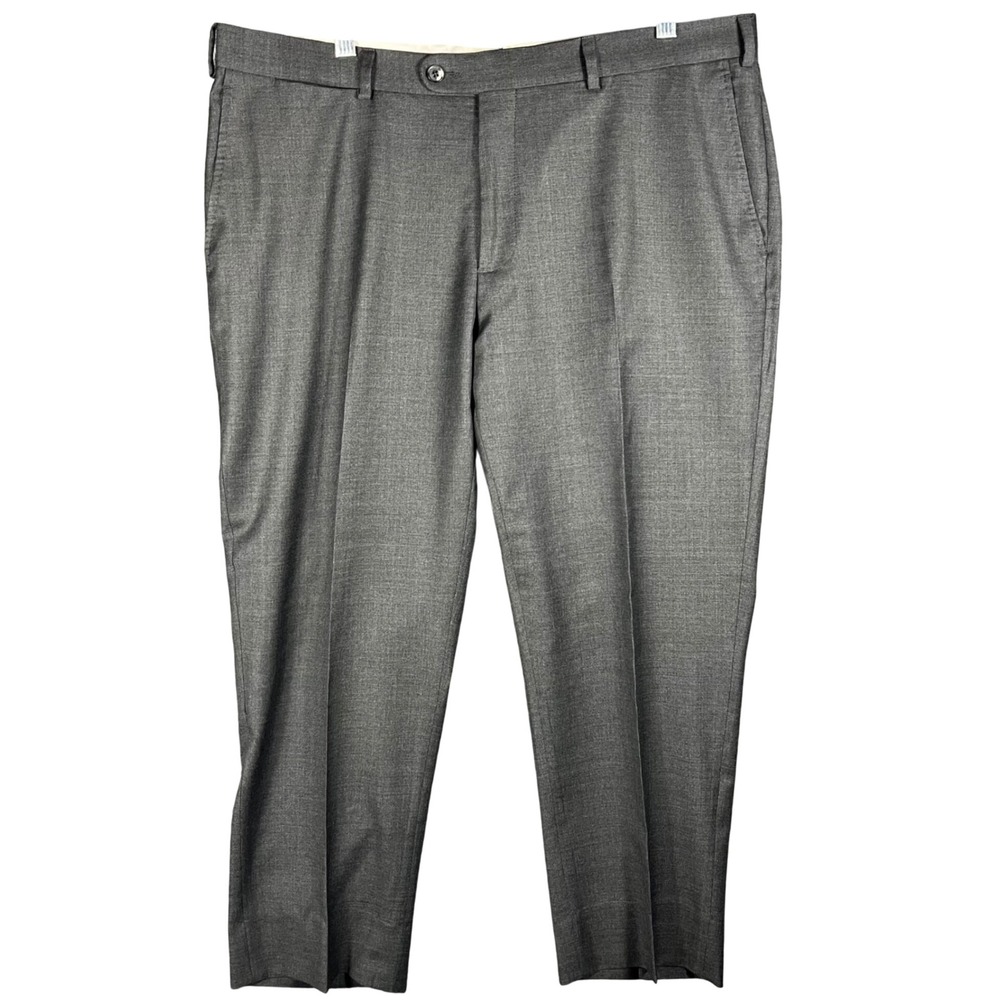 SuitSupply Dress Pants Mens 40 Grey Brescia Vitale Barberis Canonico Wool S110